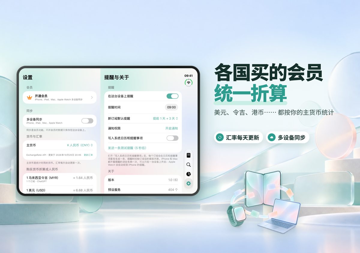 多币种折算